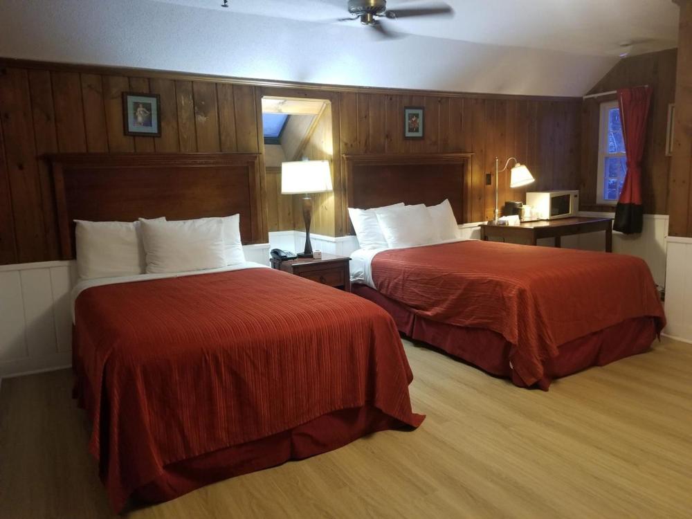 Deluxe Double Room with Two Double Beds interior